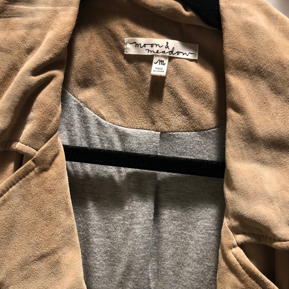 Suede Moto Jacket | Medium - Picture 2 of 7